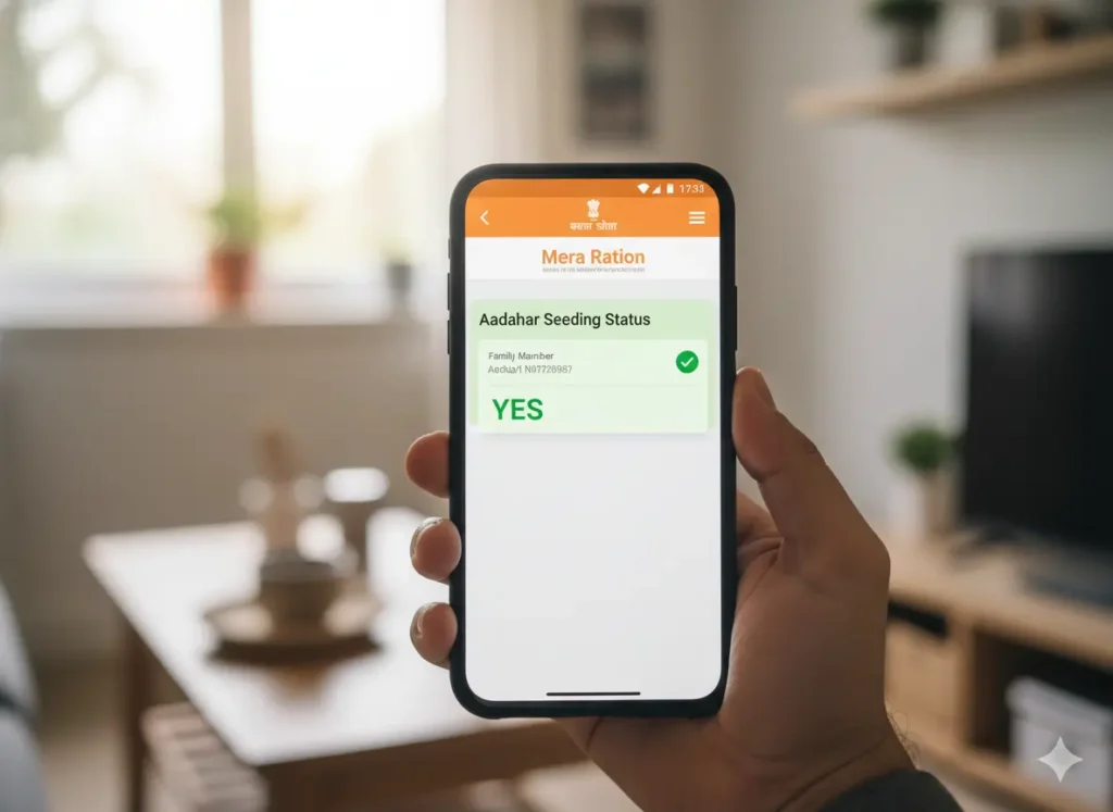 UP Ration Card eKYC Status Check